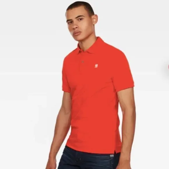 G-Star Raw Dunda Red Polo - Picture 1 of 7